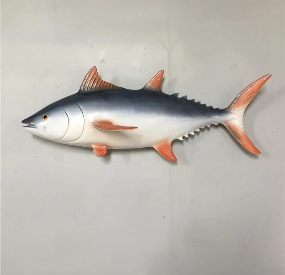 Symulowane tuńczyka dekoracji ściennych dekoracyjne obiekty w stylu oceanu Hotel Club KTV Drzwi Dekoracji Dekoracje tło Dekoracje