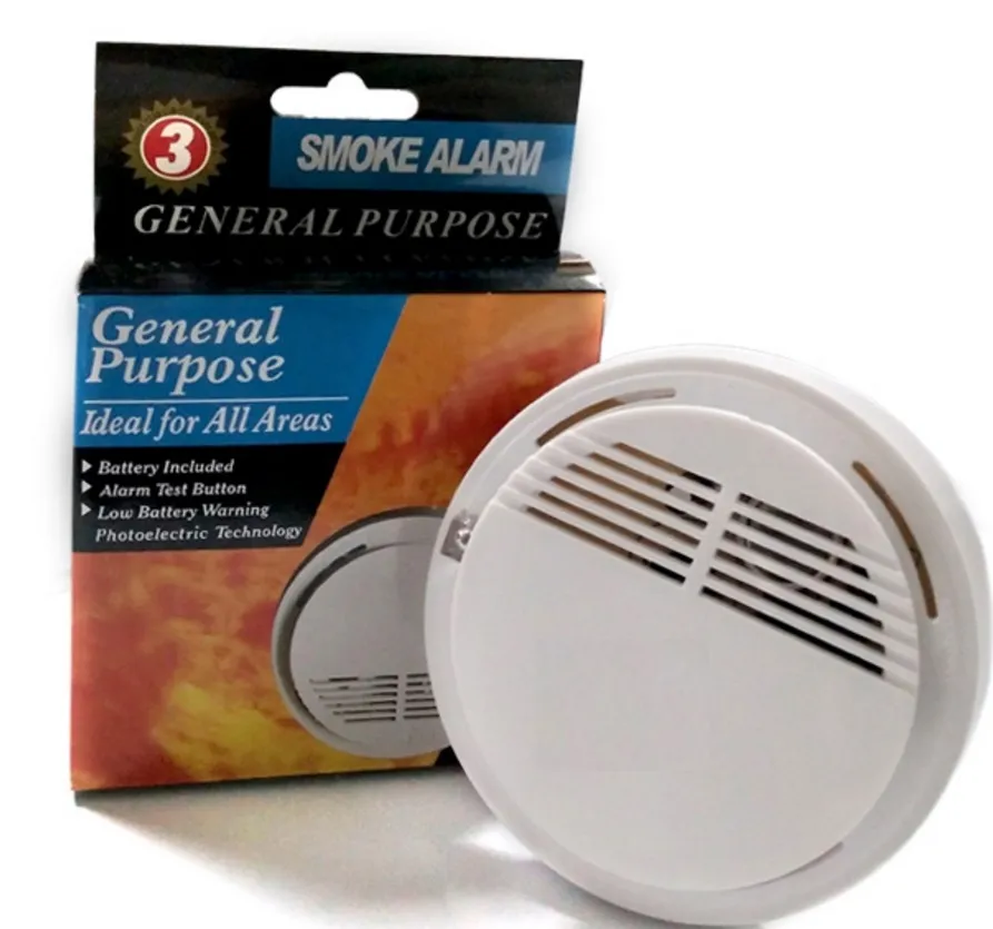Smoke Detector Smokehouse Combinação Alarme de Incêndio Home Sistema Sistema de Segurança Bombeiros Combinação Fumo Alarme Fogo Proteção No2