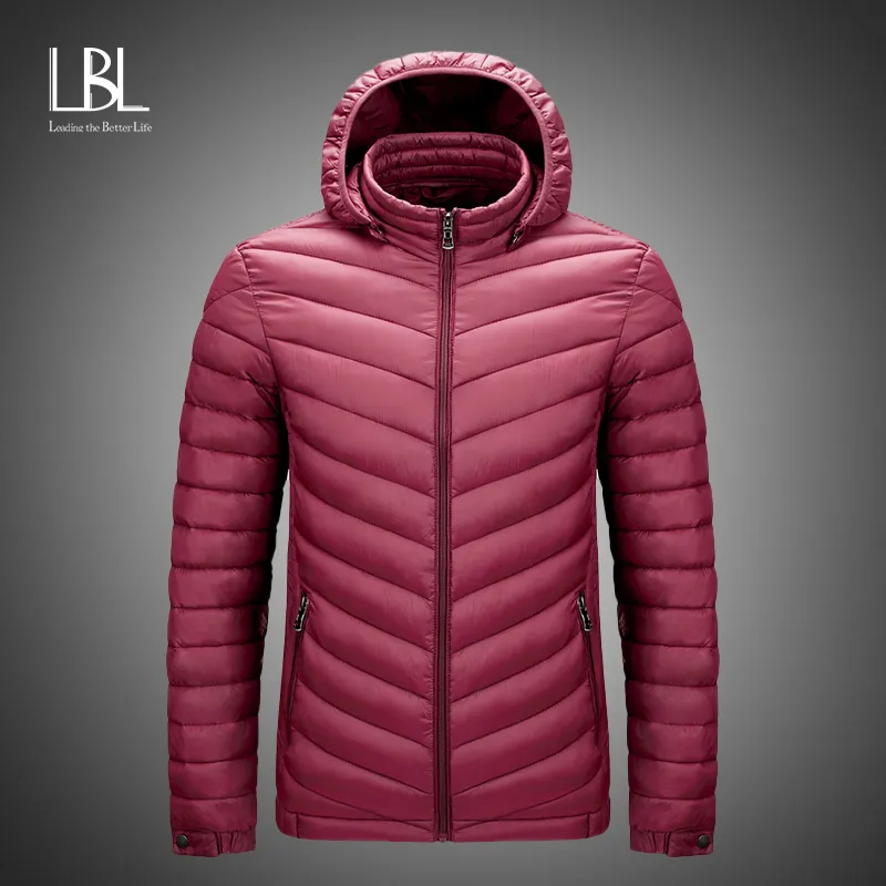 Casaco de Inverno Homens Nova Marca Homem Parkas Quente Zíper Casaco Algodão Jaqueta Moda Ropa de Mujer Chaqueta Femme Veste 201105