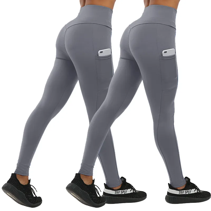 CHRLEISURE High Waist Patchwork Black Workout Leggings With Pockets Fashion  Push Up Fitness Pants For Women T190613 From Xue03, $16.49