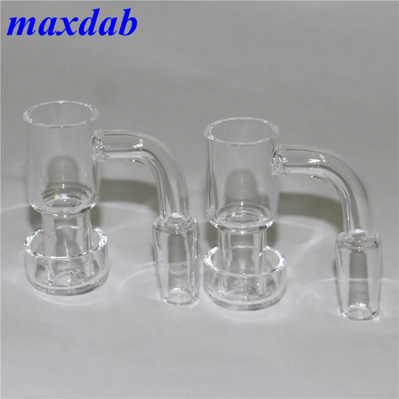 Fumar Terp vacío cuarzo banger clavos 10 14 18 mm articulación macho hembra slurper up clavo de aceite para tubos de agua de vidrio bongs