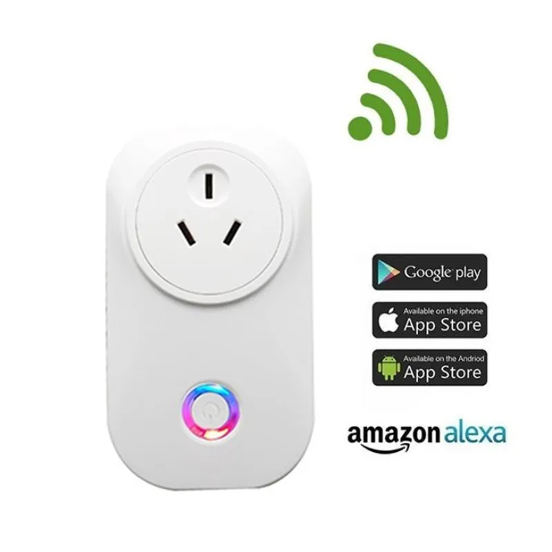 Smart WiFi Socket With Power Meter 10A Australian Plug, Remote Control ...