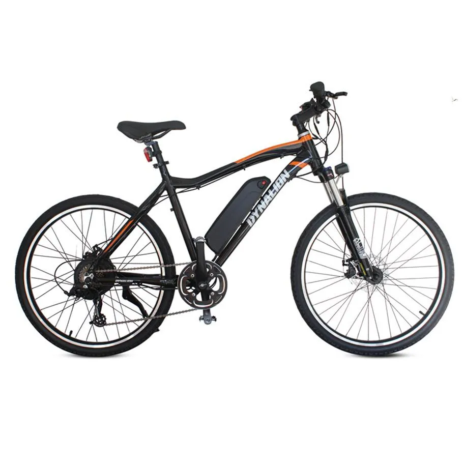 Dynalion 26 "Dağ Elektrikli Bisiklet 350 W Motor Çıkarılabilir 48 V 12.8Ah Samsung Pil 20mph Alüminyum Alaşım Çerçeve ABD Stok A49