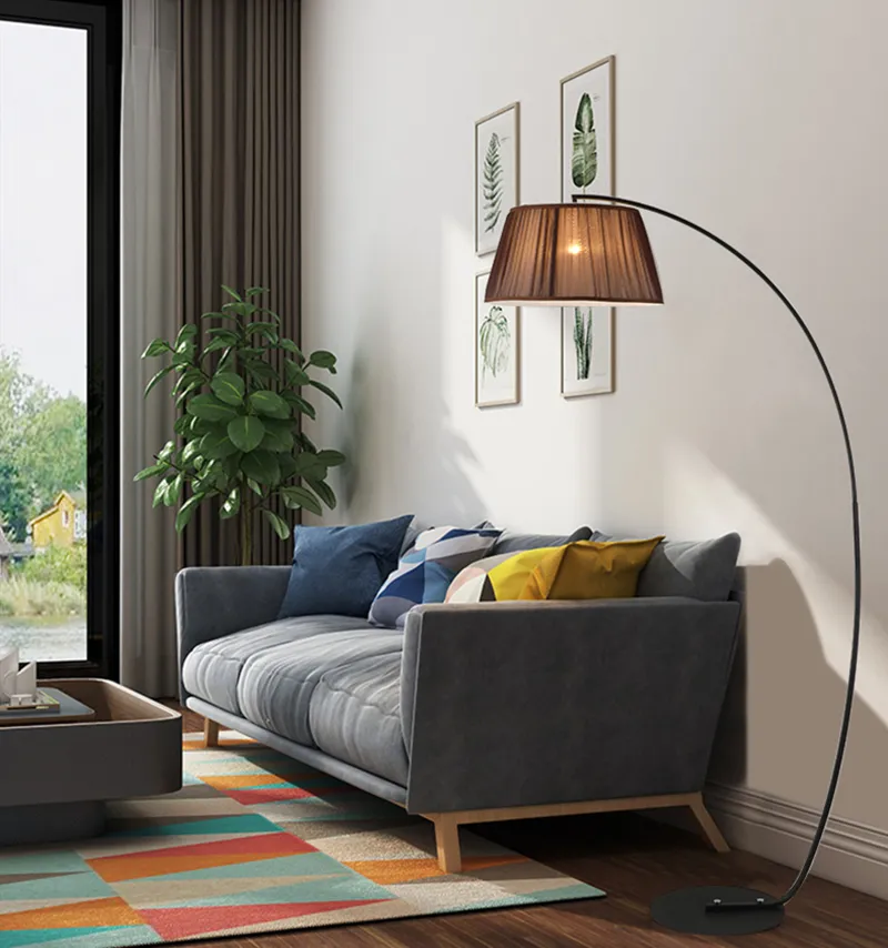 Big floor lamps for living room clearance