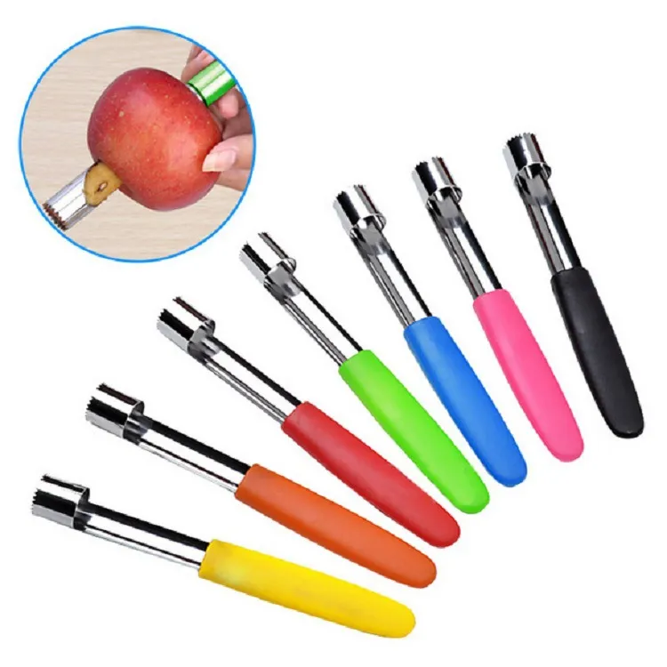 DHL Expédition Apple Corer En Acier Inoxydable Poire Fruits Légumes Core Seed Remover Cutter Cuisine Gadgets Outils