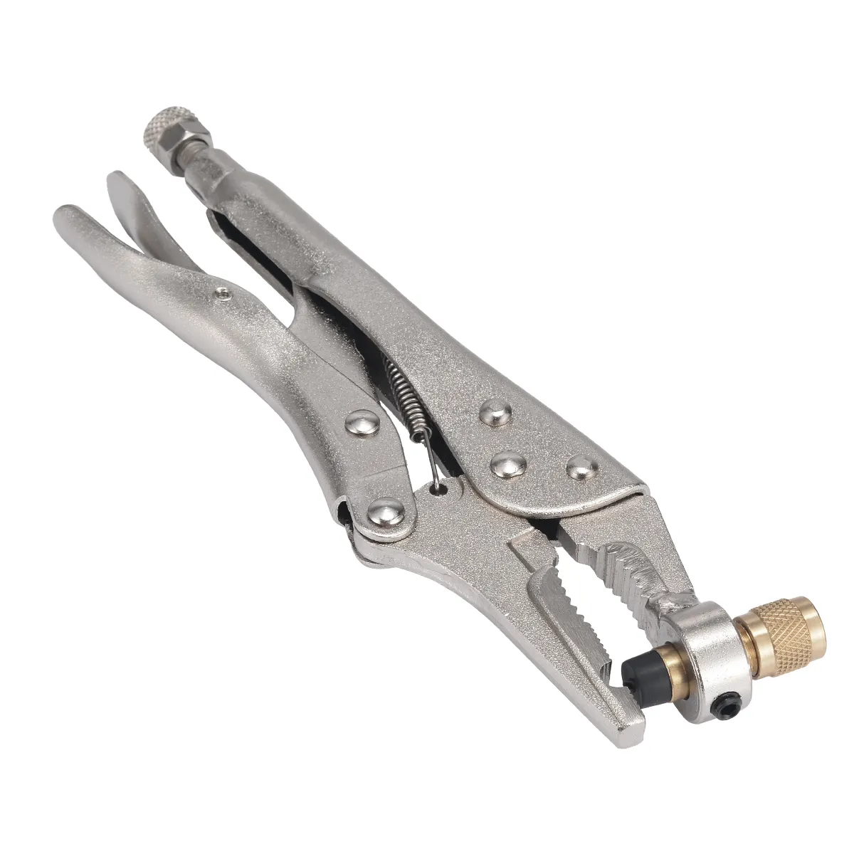 Refrigerant Recovery Clamp Air Conditioner Tube Locking Plier Refilling Pliers For Refrigeration Welding Tool