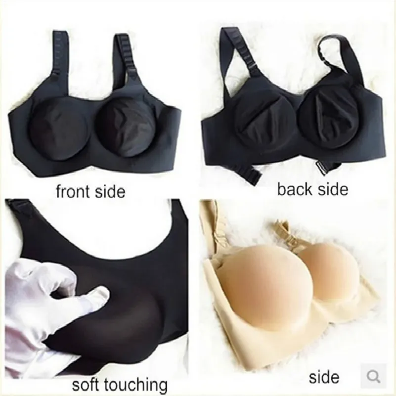 Pocket Bra for Breast Form Mastectomy Prosthesis Crossdresser Full