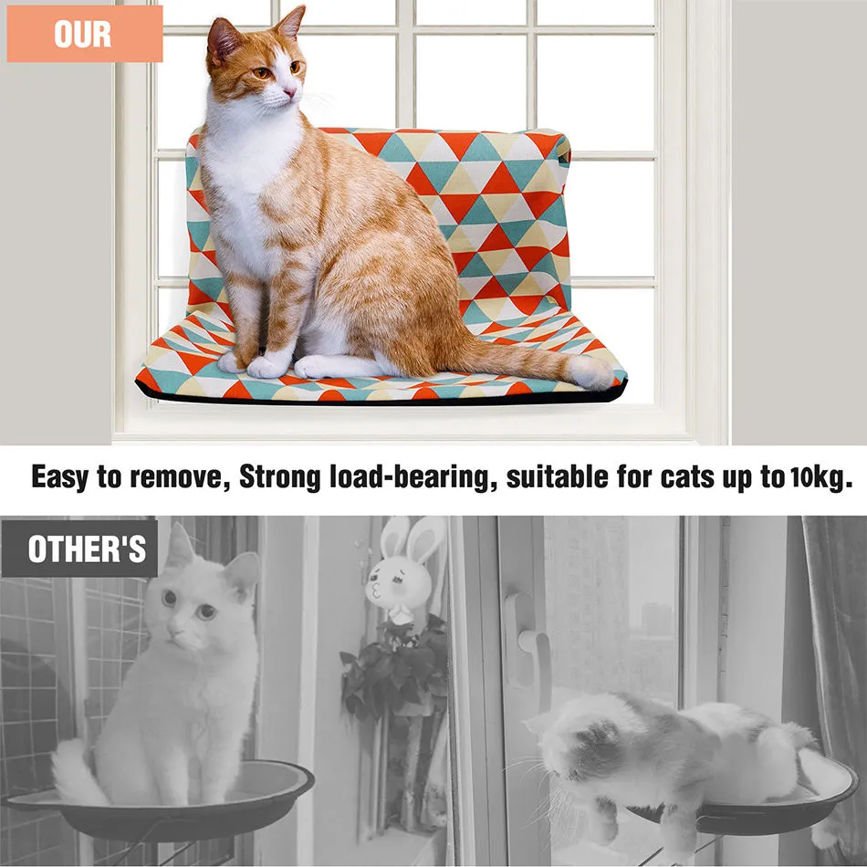 Cat Hammock Radiator Bed 100% Cotton Oval Black ... From Activehome ...