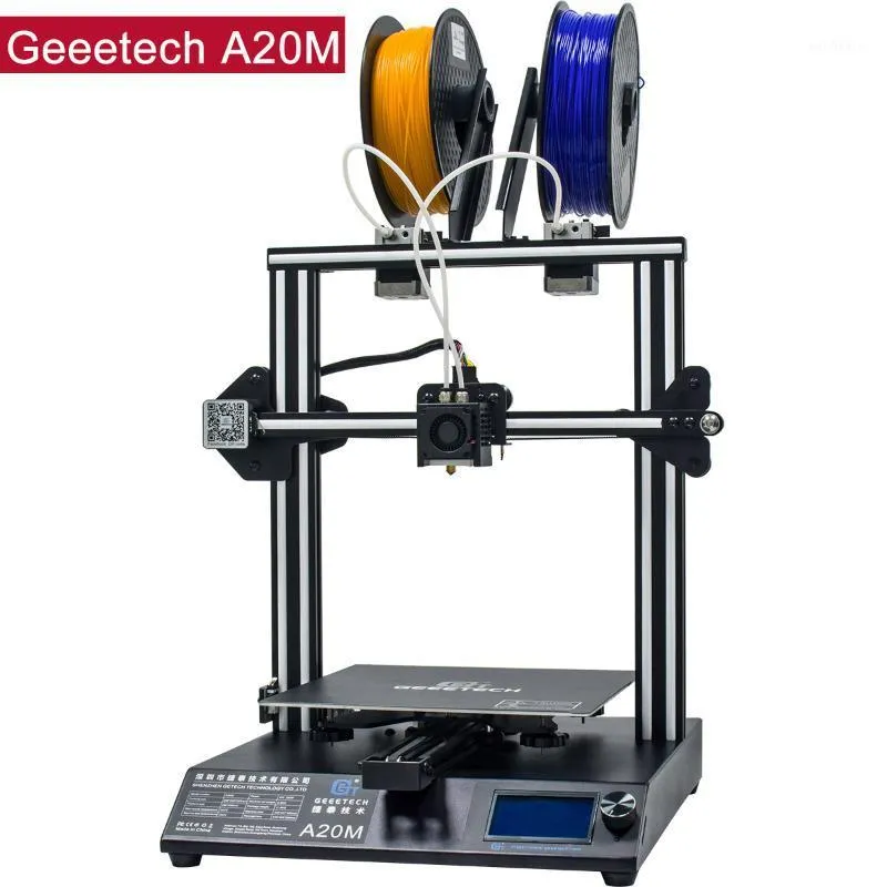 Printers Geeetech A20M 3D Printer Mix-color 255x255x255mm Printing Size Support Break-resuming Capability WIFI Connection1