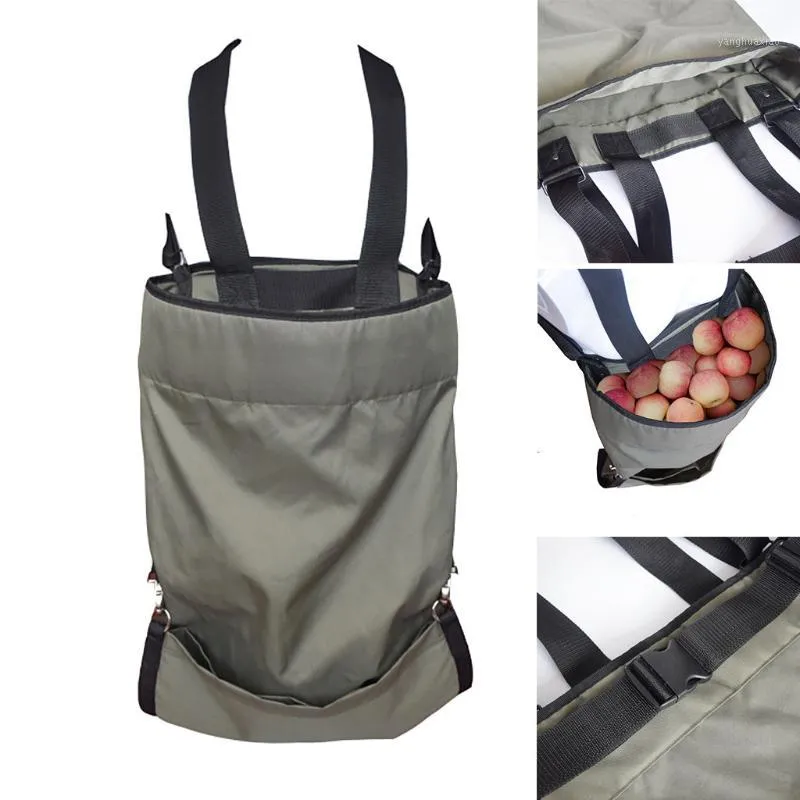 Aprons Orchard Supplies Fruits Picking Apron Storage Bag Waterproof Harvest Garden 49 X 86cm High-strength Oxford Fabric1