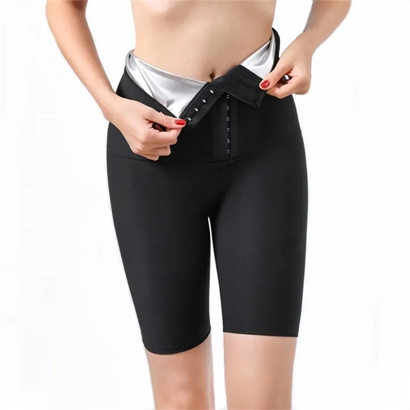 Women High Waist Shaper Pants Thermo Sweat Sauna Body Shaper Slimming Tummy Control Panties Shorts Shapewear Panty Shapers 201223 From 7 53 DHgate