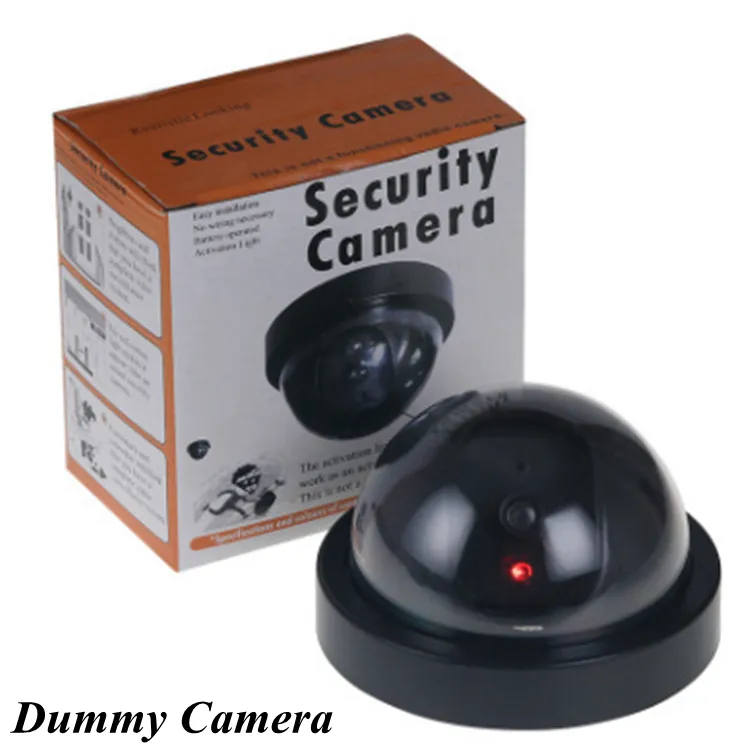 Fake Camera Simulated Security Video Generators Surveillance Dummy IR LED Dome Camerasignalgenerator Santa SecuritySupplies Chrismas Decor Wll586