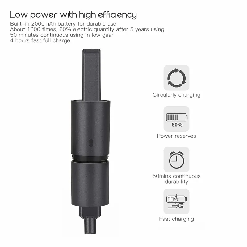 Freeshipping Wireless Handheld Car Dammsugare Mini Bärbar Trådlös Dammsugare Dual-Använd USB Uppladdningsbar Aspirateur för bil Hem