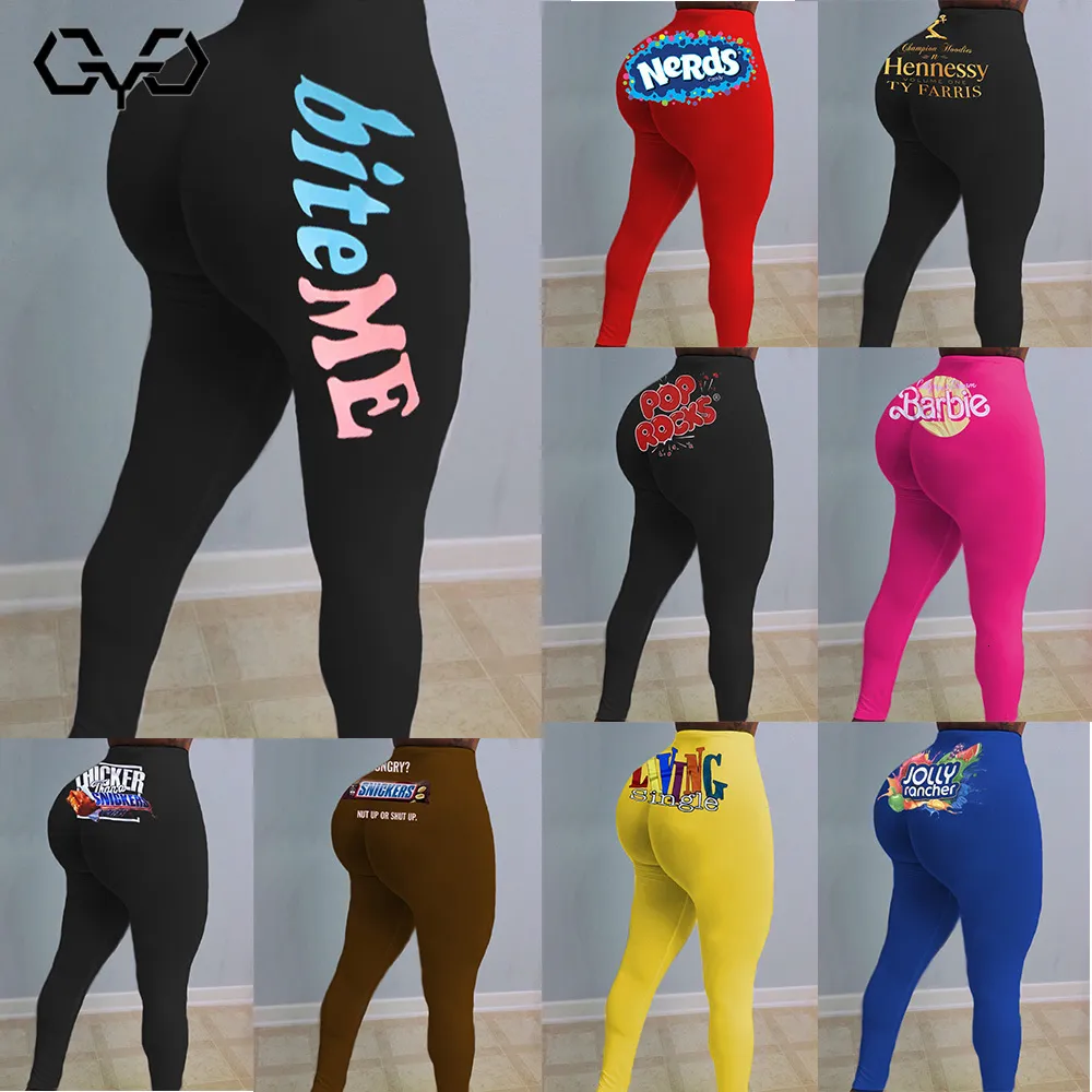 Qyq Snack Leggings For Women Juicy Fruit Booty Candy Color Plus Size Push  Up Fitness High Waist Leggins Woman Sexy Cute Pants From Onlyonesun, $33.16