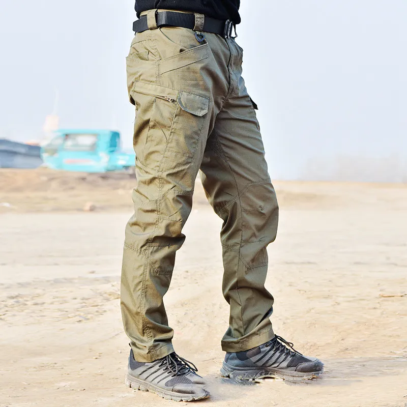 Military Tactical Tactical Pants Waterproof With Multiple Pockets For Men  Full Length Trouser For Hunter Field Combat, Woodland SWAT, Army Airsoft  201113 From Dou01, $23.13