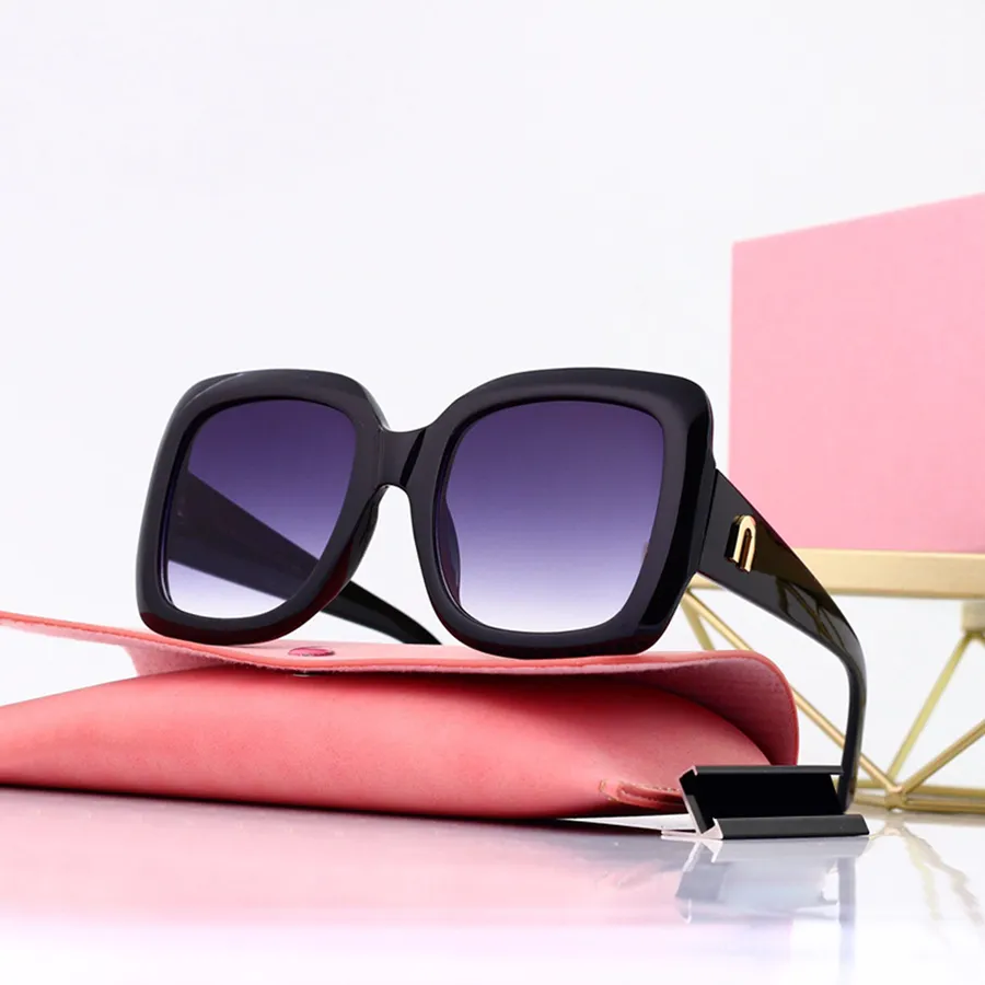 Óculos de sol de moda óculos high-end óculos quadro completo carta desenhista para homem mulher 3 opcional qualidade superior versátil