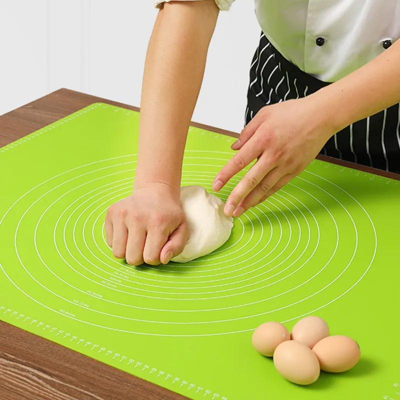 30X40cm Silicone Pad Baking Mat Sheet Baking Mat for Rolling Dough Pizza  Extra Large Dough Non-Stick Maker Holder Kitchen Tools