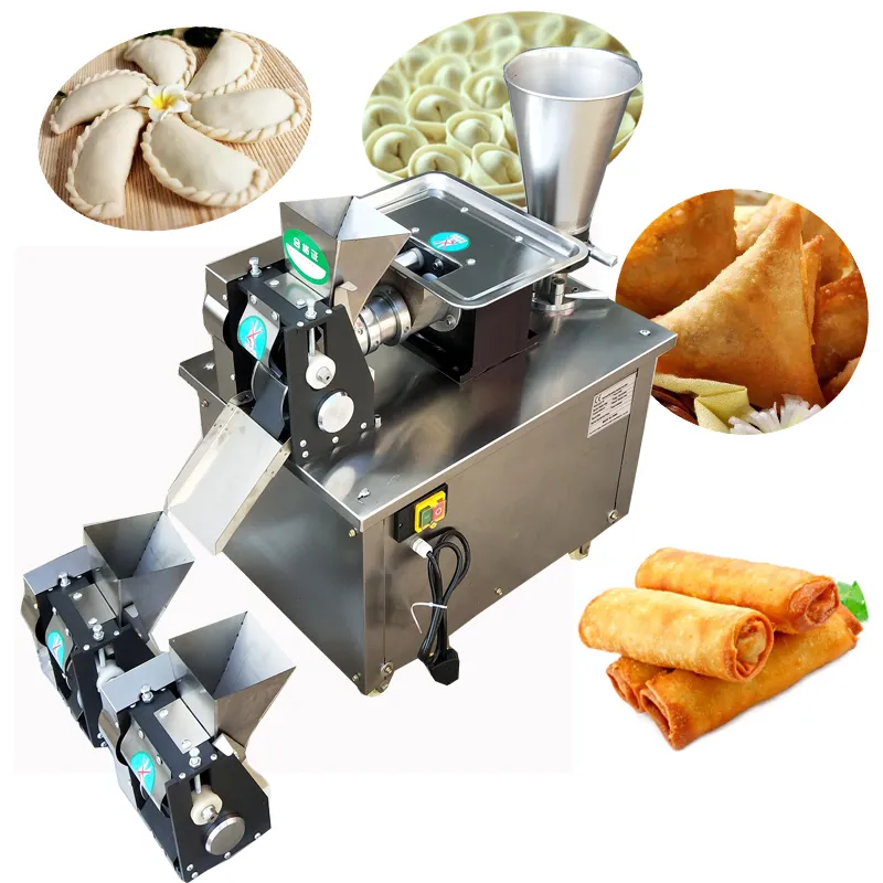 2021 Latest Venda Quente Aço Inoxidável 110V / 220V Tamanho Pequeno Tortellini Máquina de Dumpling de Tortellini / Empanada Samosa Fazendo MakineDum