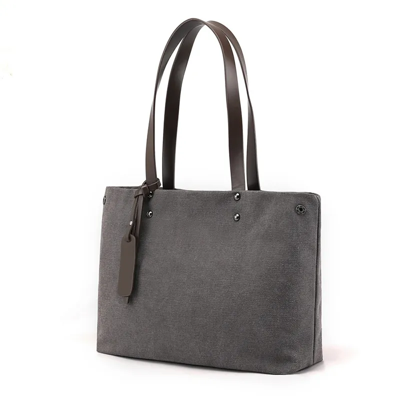 Art rétro sac en toile pratique grande capacité simple épaule haute qualité sac à bandoulière tempérament simple sacs féminins