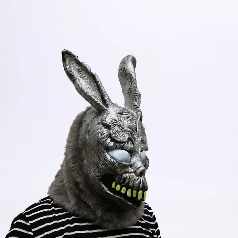 donnie darko motorcycle helmet 3D Enamel Pin | Frank the Bunny Rabbit Mask | SciFi Horror Movie heads will turn and youll make everyone a little happier when you rider past wearing this evil rabit helmet cover Frank the Rabbit Donnie Darko