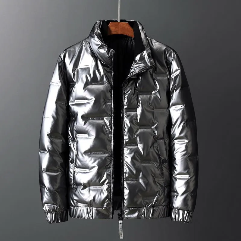 남자 다운 파카 브랜드 패션 캐주얼 망 화이트 오리 재킷 가을 겨울 코트 남자 가벼운 자켓 Overcoats 6XL, S-7015