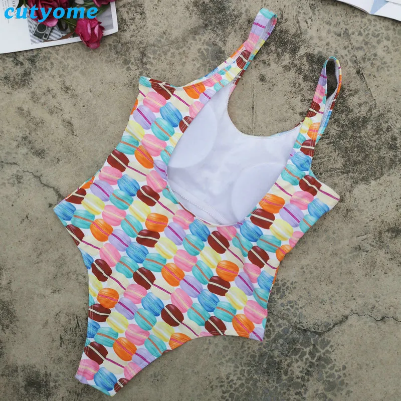 Mother Daughter Father Son Swimwear 2019 Summer Hamburger Printed Family Look Matching Bikini Bathing Bach Swimsuit Parent Child (35)