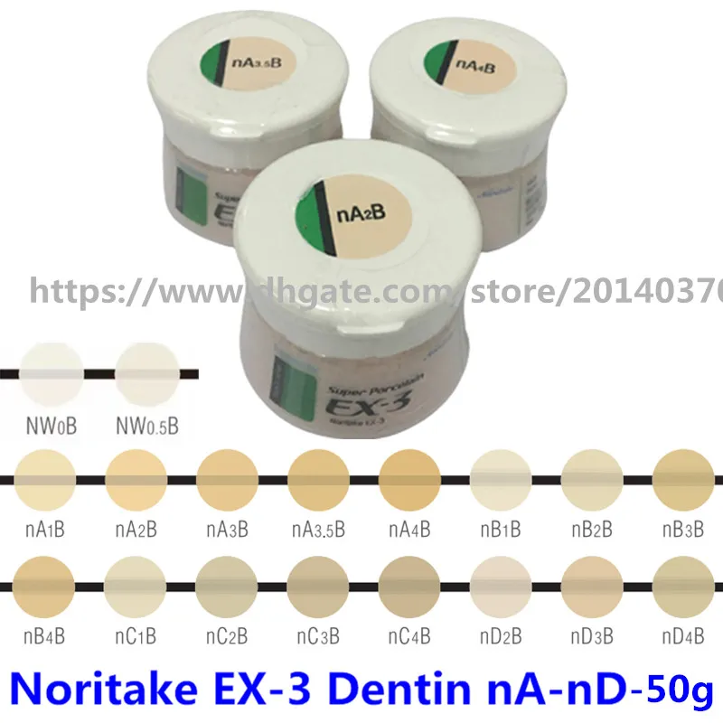 Noritake EX-3 Dentin Porzellanpulver Dentin N-Color NA-ND 50G