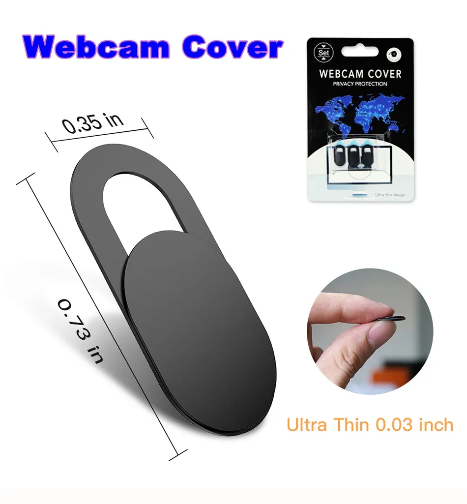 2023 Nyaste fabriksfabrik grossist webbkamera omslag Integritetsskydd Cover Universal Webcam Cover Shutter Magnet Tablet PC Camera