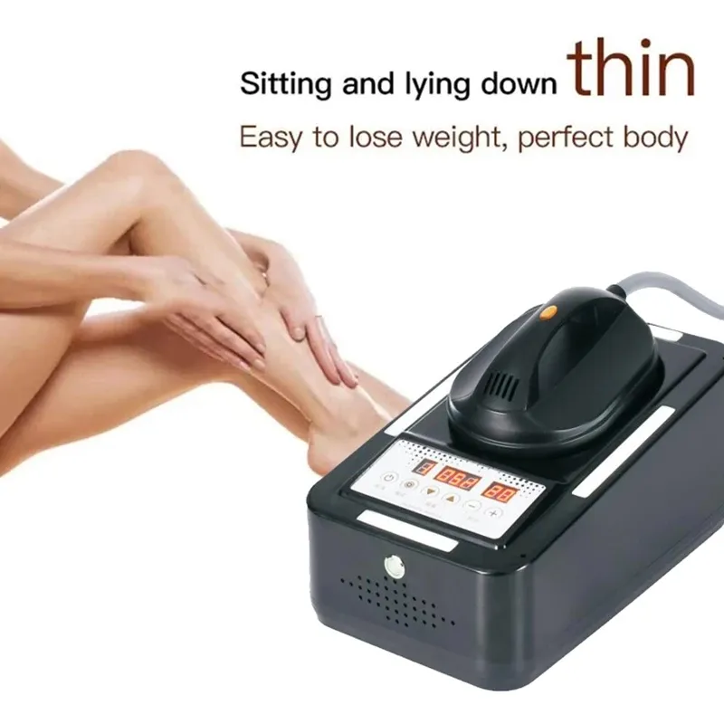 Uso en el hogar Mini Eliminación de grasa Ems Estimulación muscular Esculpir el cuerpo Máquina de adelgazamiento RF Quema de grasa Entrenamiento de músculos electromagnéticos