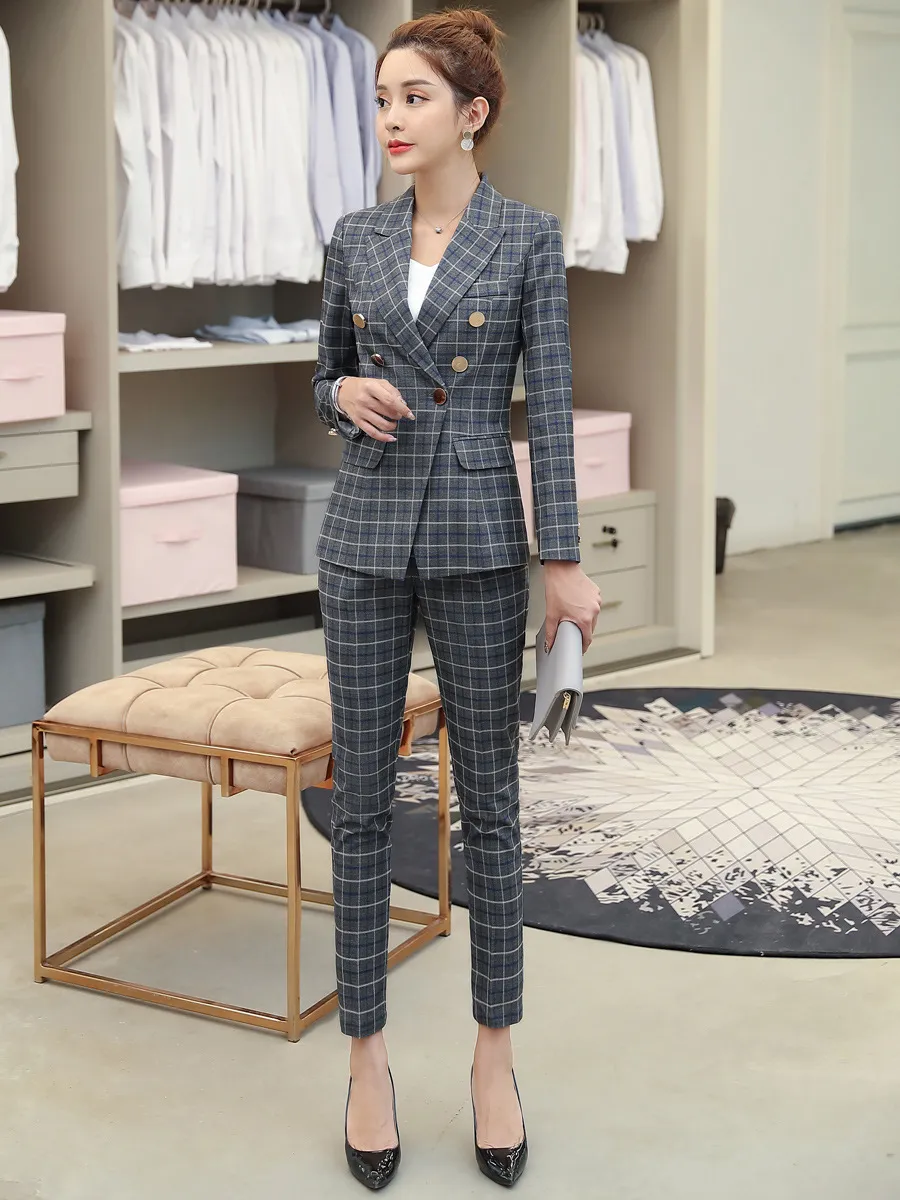 Windowpane Check, Sharp Tailoring