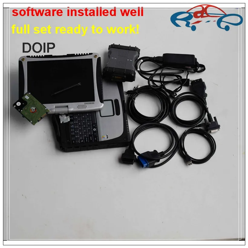 새로운 MB Star Dop C6 VCI MB SD C6 Connect 멀티플렉서와 ​​HDD 2020.06V Super Laptop CF-19 Touch 4G 사용 가능