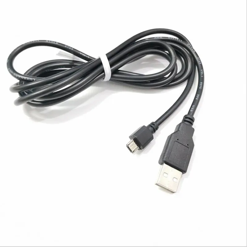 High Quality 1M Long USB Charger Cable Play Charging Cord Line for Sony Playstation PS4 4 Wireless Controller Black DHL
