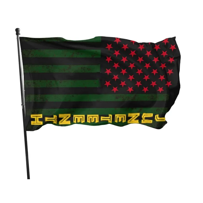 Juneteenth American Flags Home Outdoor Banners 3X5FT 100D Polyester New Design Fast Shipping Vivid Color With Two Brass Grommets