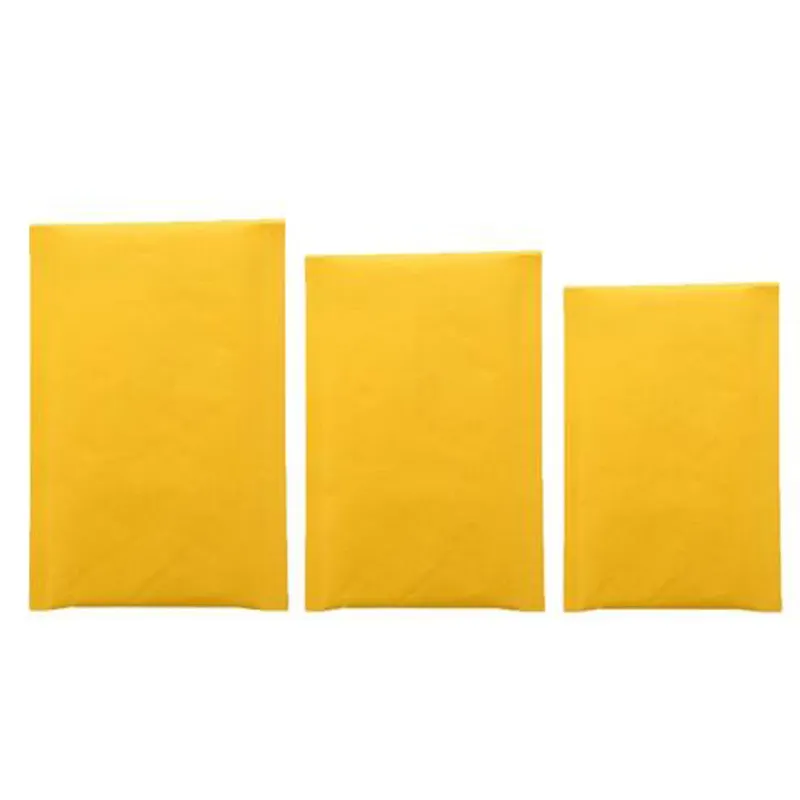 12*18cm Kraft Bubble Envelopes Paper Packaging Bags Padded Mailers Package bubbles Envelope Courier Storage Bag