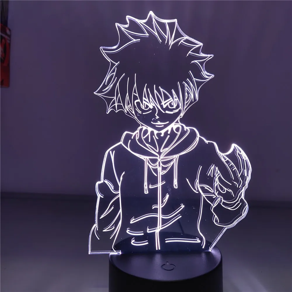 Placa Acrílico Hunter X Hunter Gon Killua Kurapika Leorio