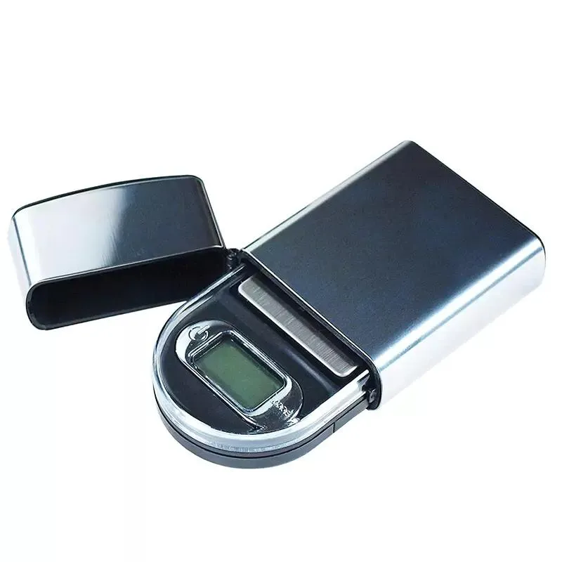 2022 200g / 0,01g Mini Digital Pocket Scale Preicision Electronic Diamond Smycken Guld Vägskalor Gullig födelsedagspresent ljusare stil