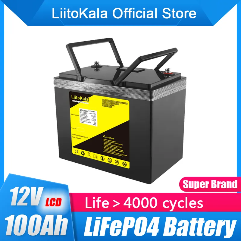 12v 100ah Lithium Iron Phosphate Lithium 90ah Lifepo4 Battery 12.8