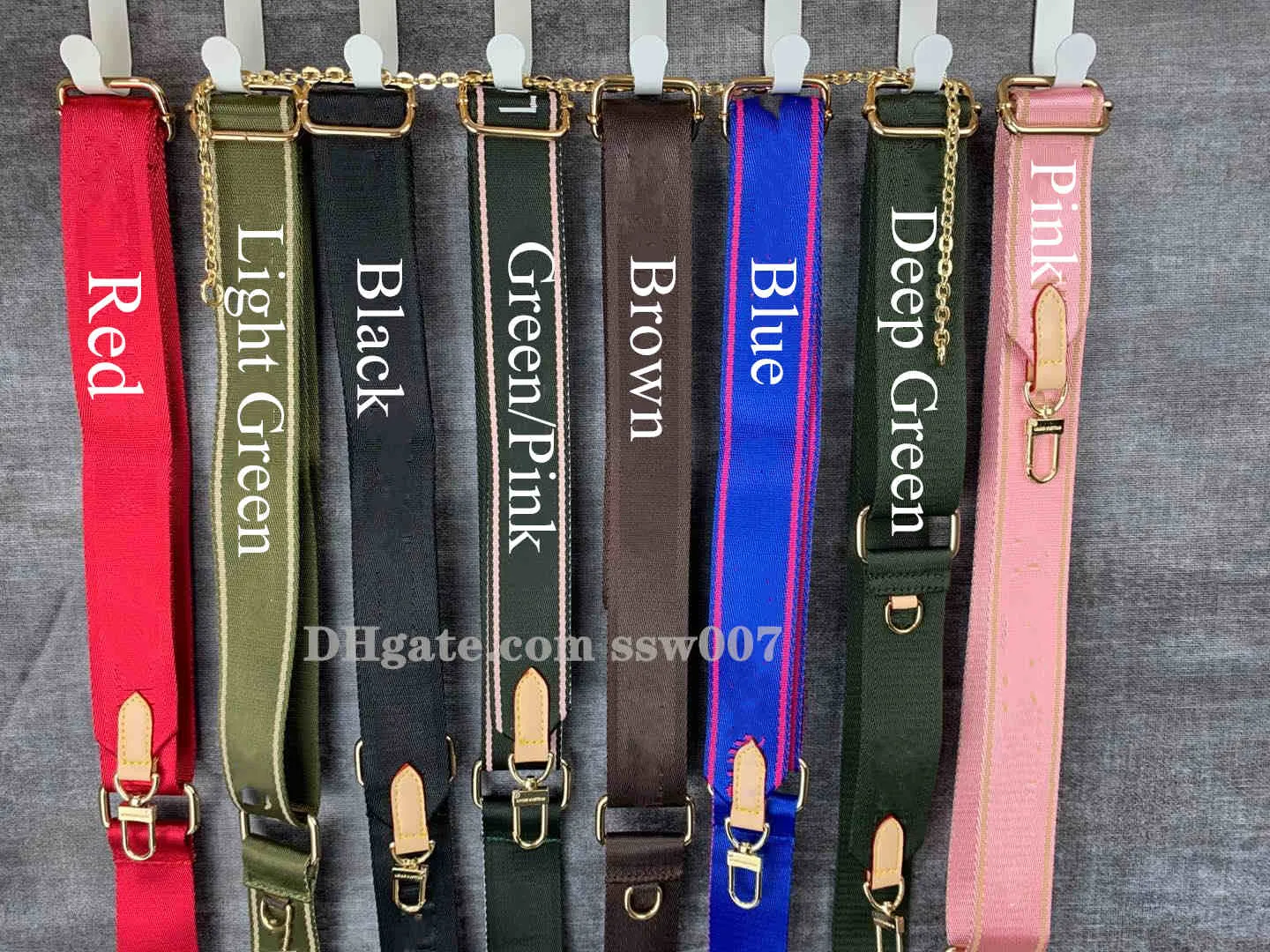 Colorful Purse Straps for Crossbody Bags Women - Replacement Straps for  Handbags Crossbody Purse Straps with Clips on Both Ends - Guitar Strap for
