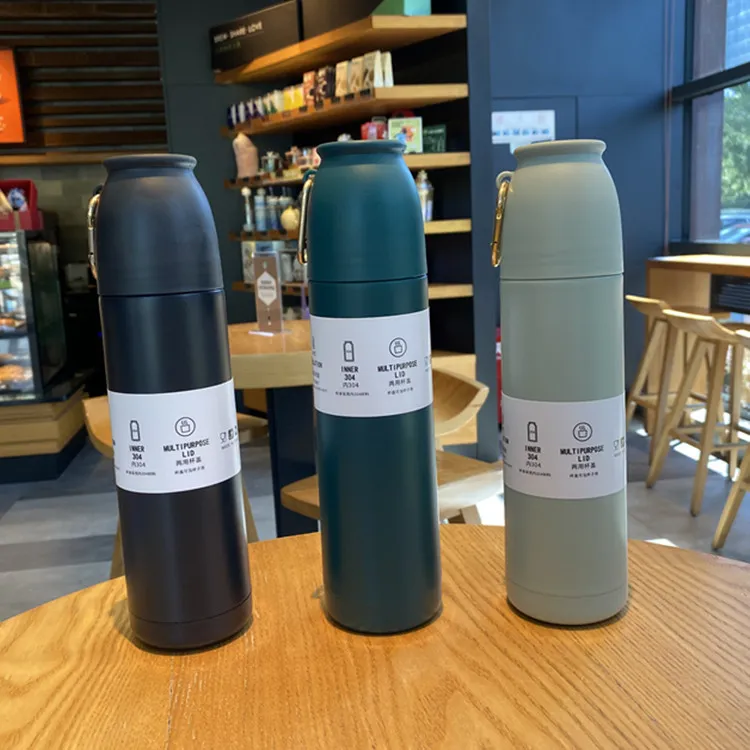 16oz Tavel Mugステンレススチール製真空スポーツ、オフィス、ホームホットと寒さのためのふたが付いている魔法瓶