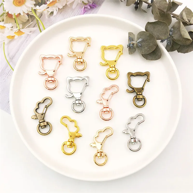 DIY Keychain Hanger Making: Snap Hook Trigger Clips With Lobster Clasp For  Necklaces And Key Rings From Swkfactory_store, $0.2