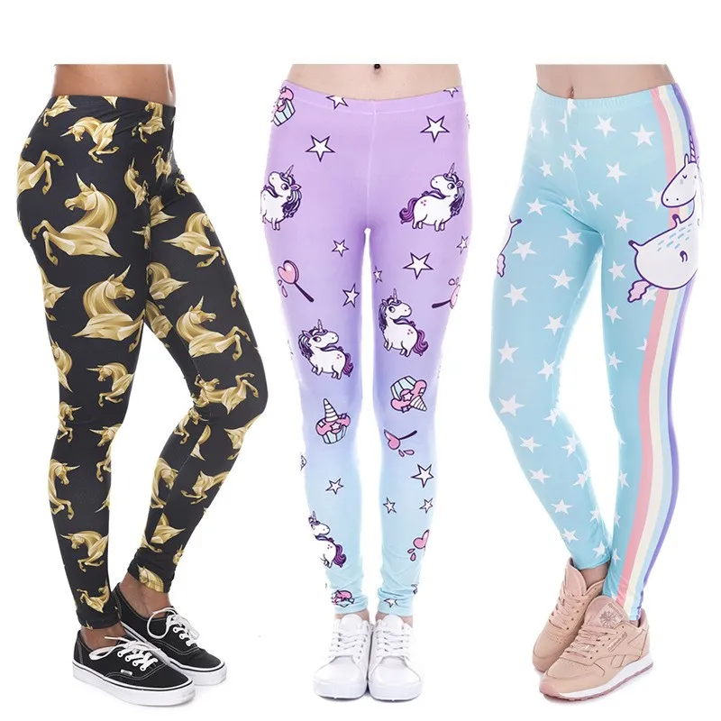 Unicorn gym leggings clearance