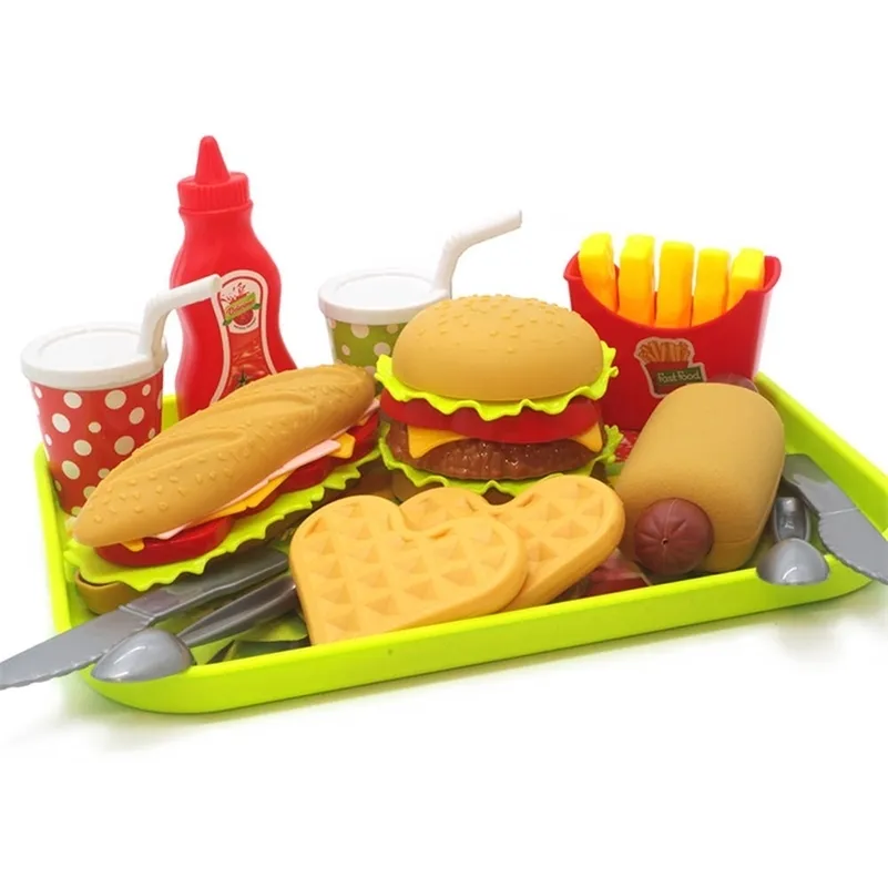 4 Estilo Ni os Juguetes de cocina Jugar a las casitas Juguete Pl stico Bebida Comida Kit Kat Juego de imaginaci n Juguete de educaci n temprana para