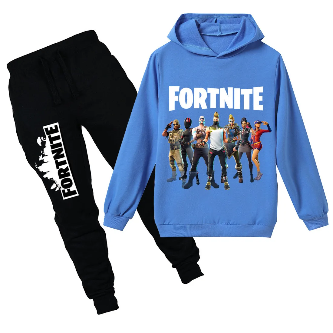 Adolescente Fortnite Ropa Para Set Para Niños Niñas Spring Niños Sport Sport Traje Adolescentes Con Capucha Sudadera Pantalones Battle Royale Choys Traje De 28,12 € |