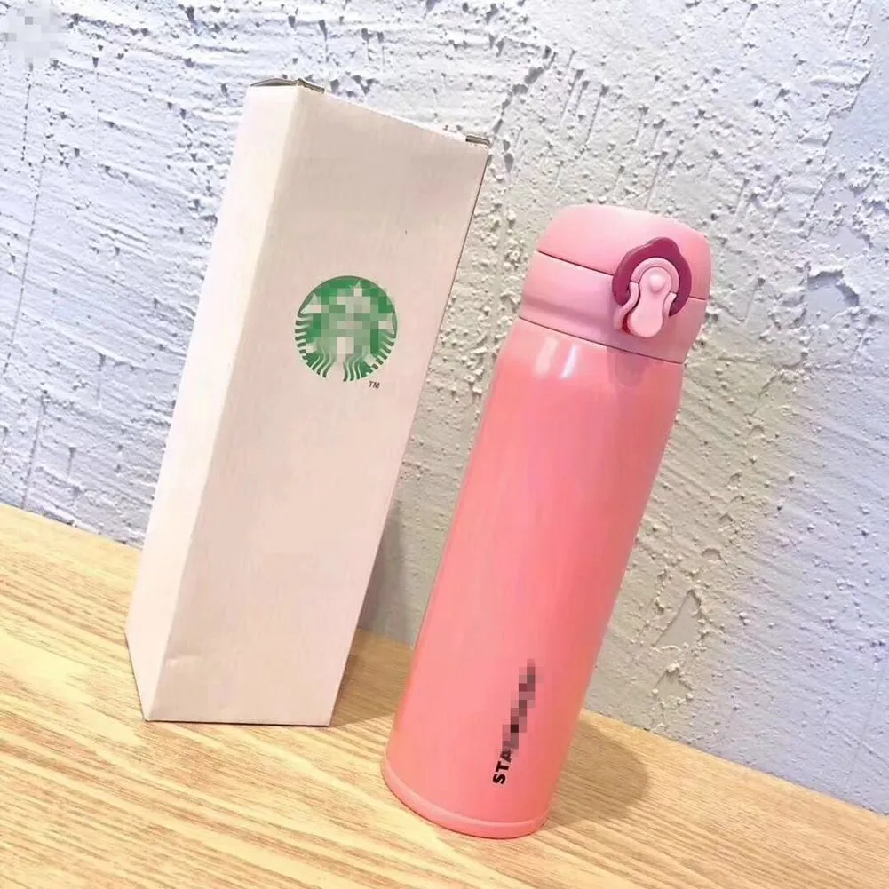 450ml Stainless Steel Starbucks Coffee Cups Tumblers 16oz Starbuck Thermos  Cup Cafe Mugs Thermo Vacuum Tumbler On Sale From Westernfashion, $3.43