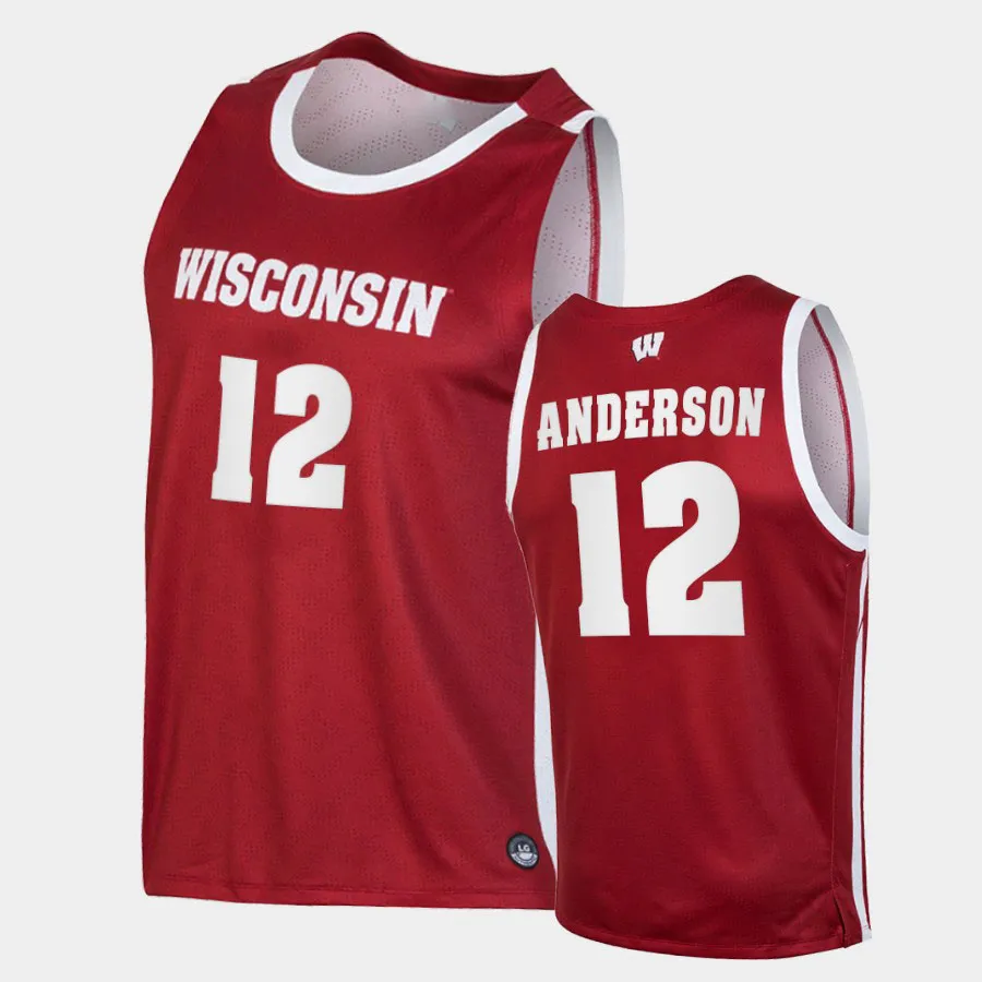 Custom Wisconsin Basketball Jersey Stitched Sam Dekker Frank Kaminsky Ab Nicholas Ethan Happ Alando Tucker D Mitrik Trice Brad Davison Nate