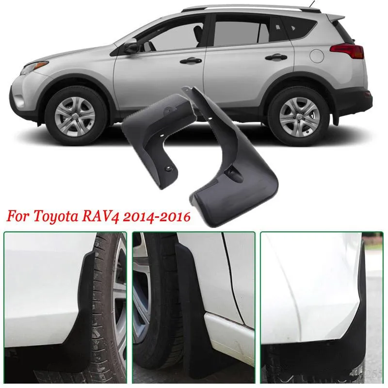 4x Front/Rear Car Mud Flaps Splash Guard Mudguard Mudflaps Car Fender