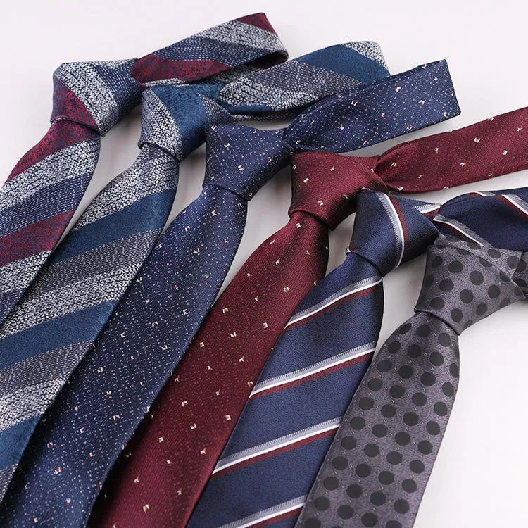 Cravates de cou Sitonjwly 7cm Cravate Hommes pour hommes Robe de soirée de marié Cravate de mariage Noir Cravate Homme Bow Custom Logo1