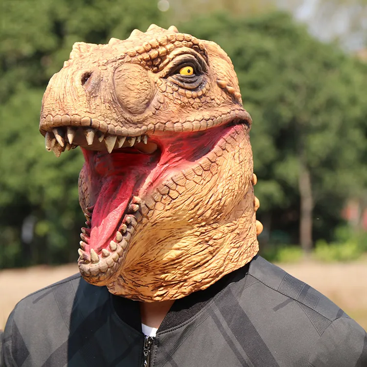 Jurassic World Dinosaur Masks Cartoon Halloween Party Maschera Animale In  Lattice Da 20,11 €