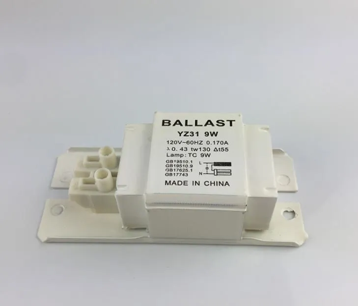 Akcesoria oświetleniowe, 9W 120 V / 60Hz CFL Balast UV