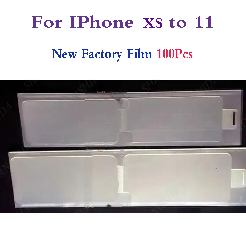 Nouveau film d'usine pour iPhone xr xs xsmax 11 11pro 11promax 12 12pro 12promax 12mini remettre à neuf avant + arrière remettre à neuf autocollant de protection d'écran nouveau film de téléphone pour iPhone